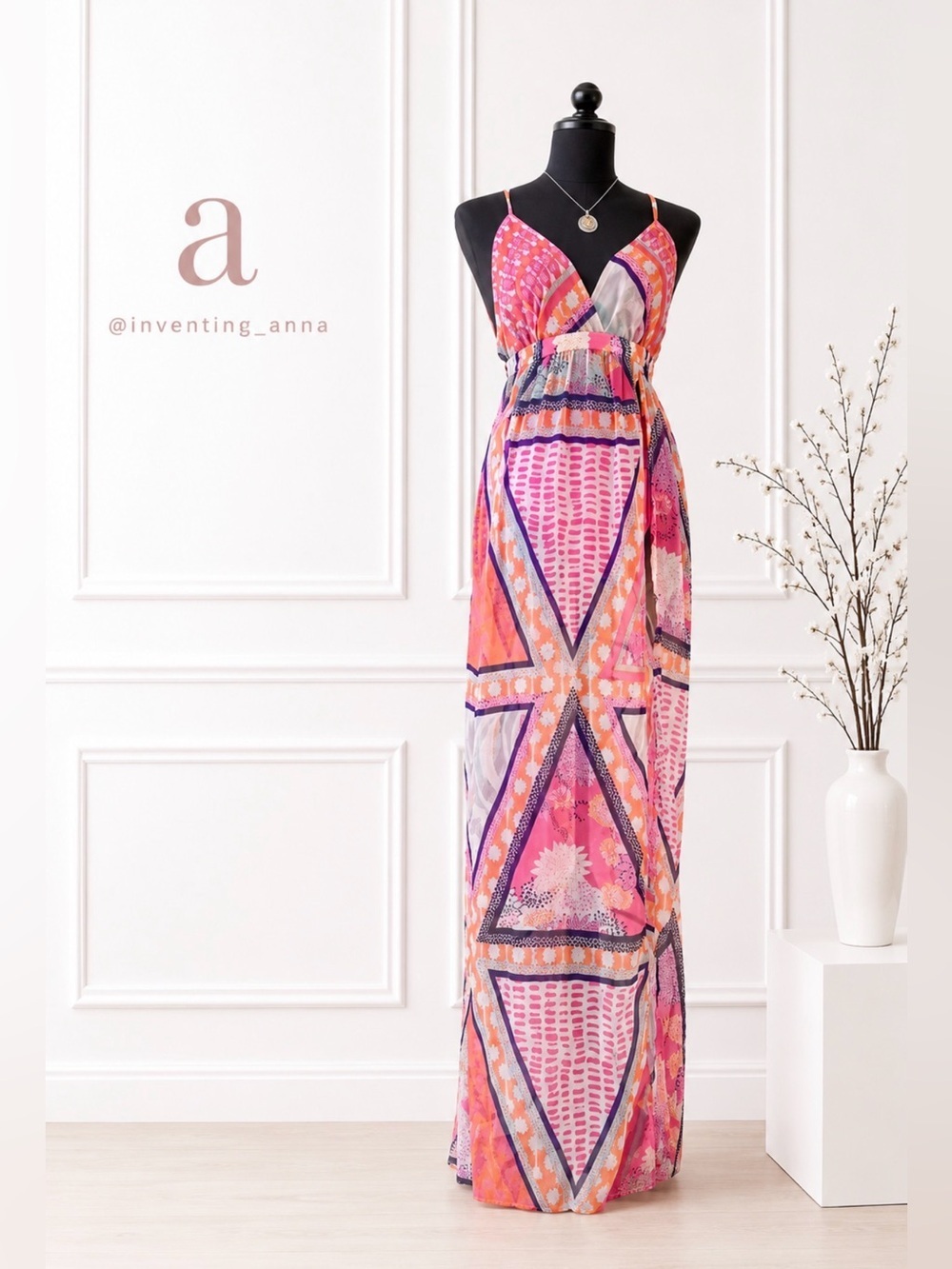 SWIMSUIT COVER-UP Bright Colorful Sheer Cover-Up w/Crisscross Straps Front Slit